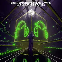Sp3Ctrum — Maniac - Sped Up (Feat. Milan Gavris) Ft Djsm — обложка